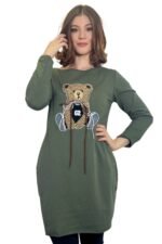 olivno zelena tunika