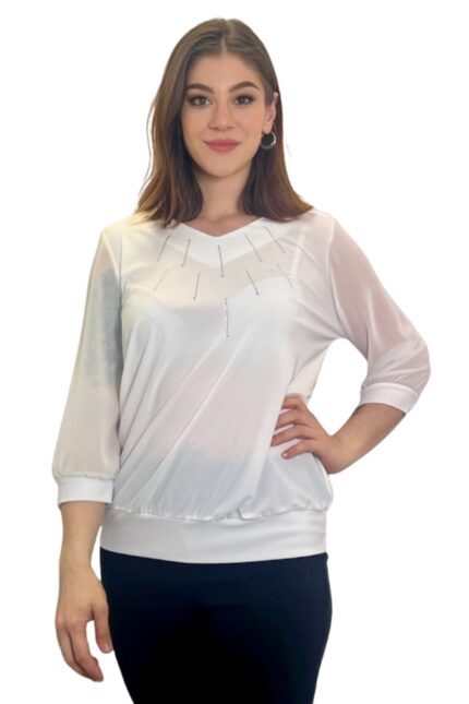 bela bluza