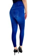 MODRE JEANS PAJKICE Z ROŽO DULCE