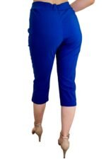 MODRE KAPRI HLAČE HARMONY ZA MOČNEJŠE DAME