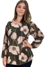 olivno zelena tunika