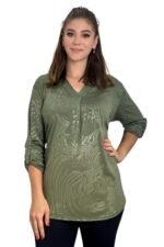 olivno zelena bluza